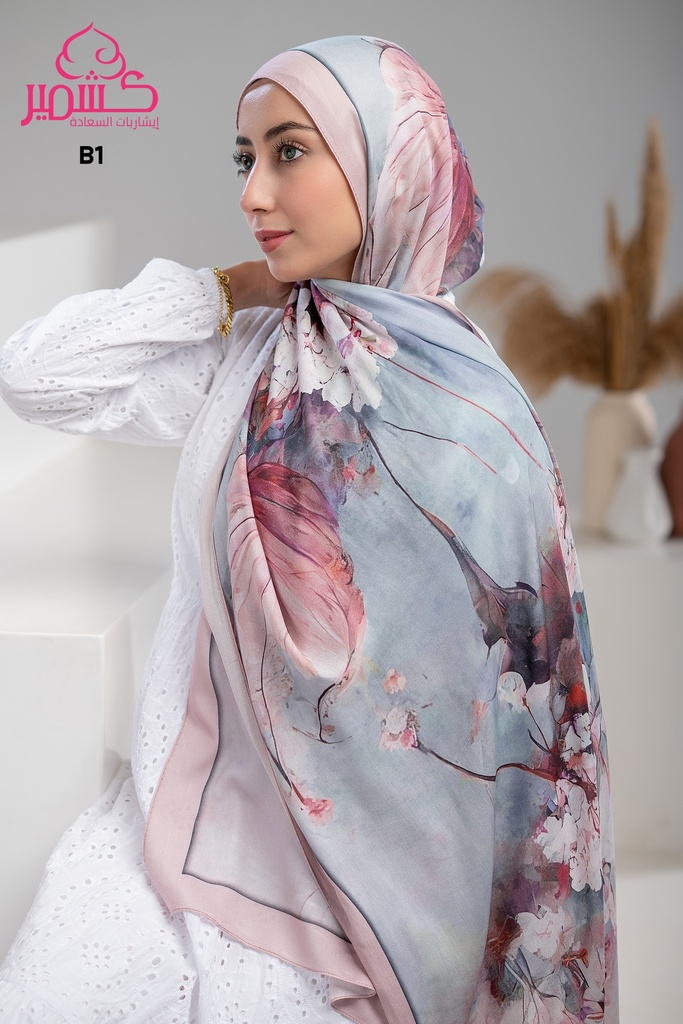 Printed Modal Scarf  B1
