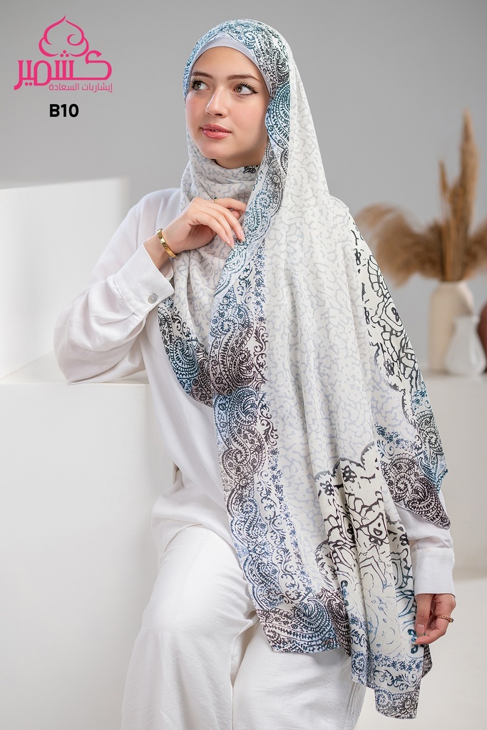 Printed Modal Scarf  B10
