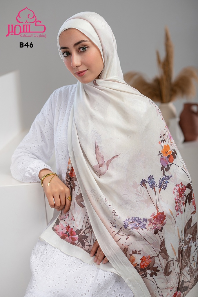 Printed Modal Scarf  B46