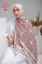 Printed Modal Scarf  B12