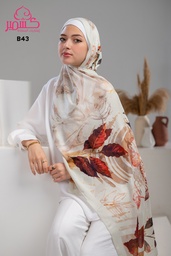 Printed Modal Scarf   B43