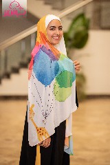 ايشارب مستطيل عريض مطبوع - Print(9)(s21)